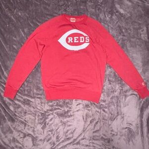 Red Women's Crewneck Sweater - Vibrant Red